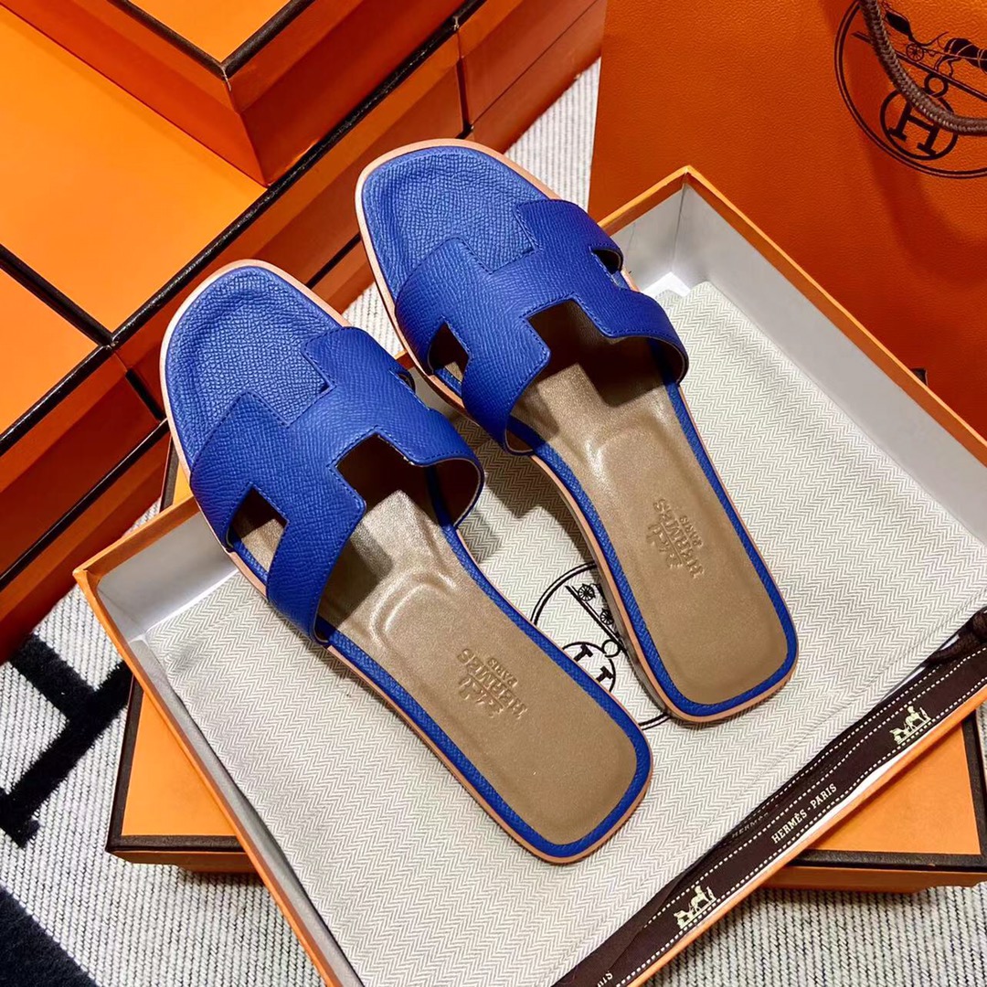 에르메스 올수공 오란 슬리퍼 샌들 앱송 130